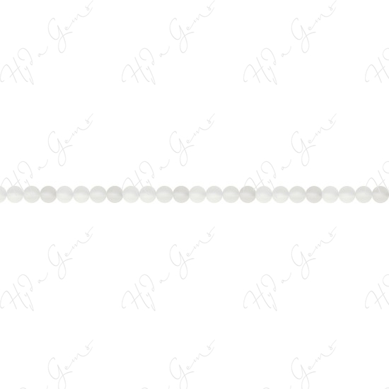 Matte Crystal Round Beads