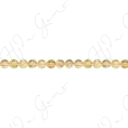 Citrine Round Beads (AB)