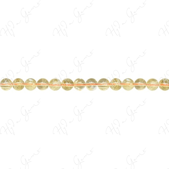 Citrine Round Beads (AB)