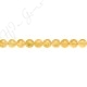 Citrine Round Beads (A-)