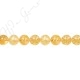 Citrine Round Beads (A)