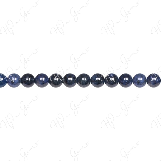 Dumorite Round Beads (A)