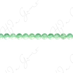 Green Fluorite Round Beads