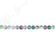 Rainbow Fluorite Round Beads