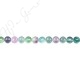 Rainbow Fluorite Round Beads