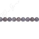 Grey Agate Round Beads