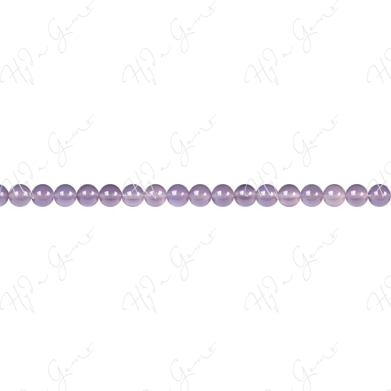 Grey Agate Round Beads