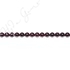 Garnet Round Beads (A-)