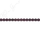 Garnet Round Beads (A-)