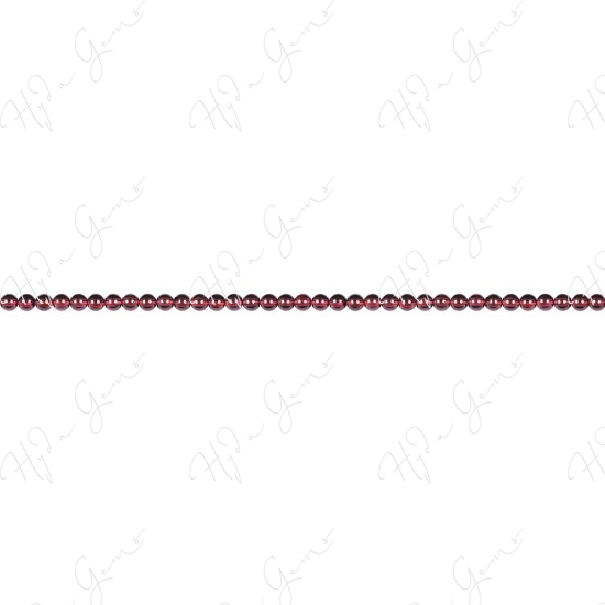 Garnet Round Beads (3A)