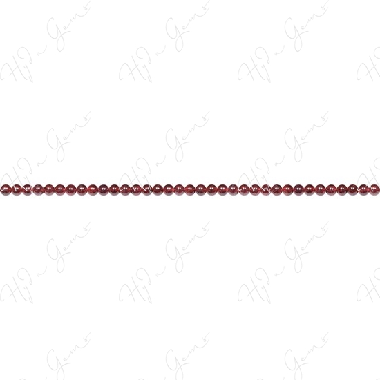 Garnet Round Beads