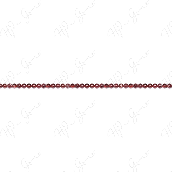 Garnet Round Beads (A)