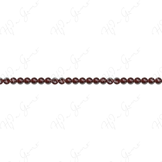 Garnet Round Beads (A1)