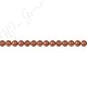 Gold Sand Stone Round Beads