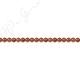 Gold Sand Stone Round Beads