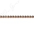 Hematine Copper Color Plated Round Beads