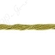 Hematine Carat Gold Color Plated Round Beads