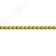 Hematine Gold Color Plated Round Beads