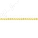 Matte Hematine Gold Color Plated Round Beads