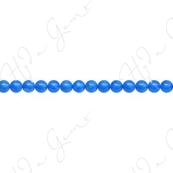 Howlite Turquoise Round Beads