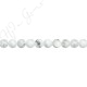 White Howlite Round Beads