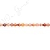 Red Hematoid Quartz Round Beads 