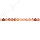 Red Hematoid Quartz Round Beads 