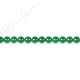 Green Agate Round Beads