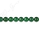 Green Agate Round Beads