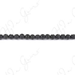 Lava Stone Round Beads