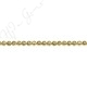 Lava Stone Carat Gold Color Plated Round Beads