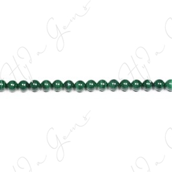 Malachite Round Beads (2A)