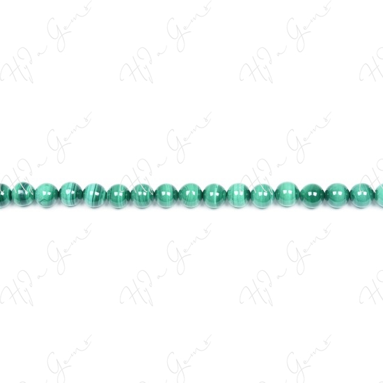 Malachite Round Beads