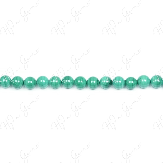 Malachite Round Beads