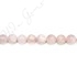 Morganite Round Beads (A)