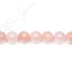 Morganite Multi-Color Round Beads