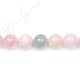 Morganite Mix Color Round Beads