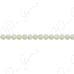 MOP (White) Round Beads