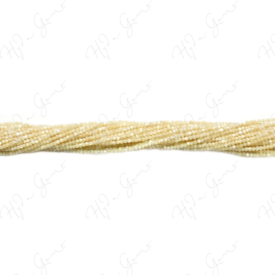 MOP (White) Round Beads