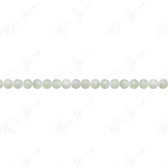 MOP (White) Round Beads