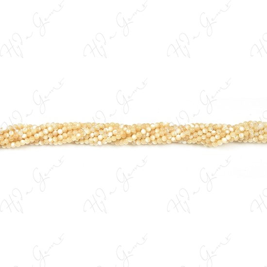 MOP (Brown) Round Beads