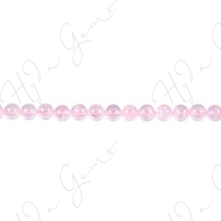 Madagascar Rose Quartz Round Beads