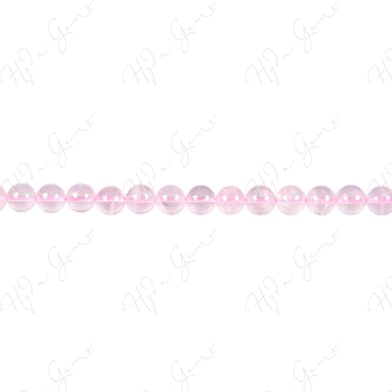 Madagascar Rose Quartz Round Beads