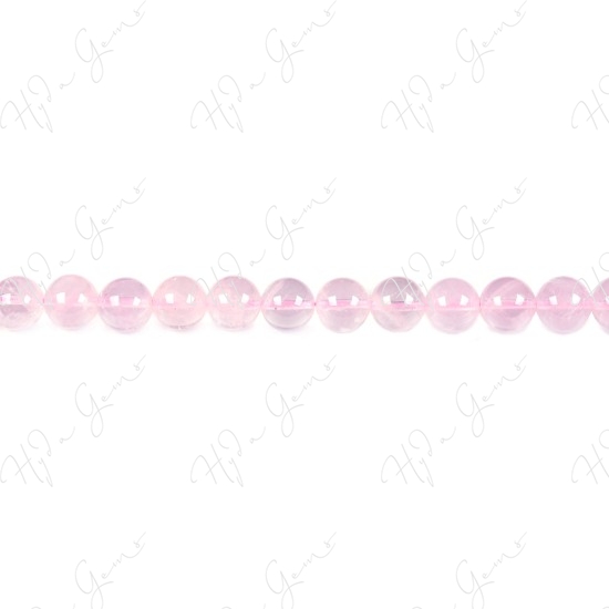 Madagascar Rose Quartz Round Beads