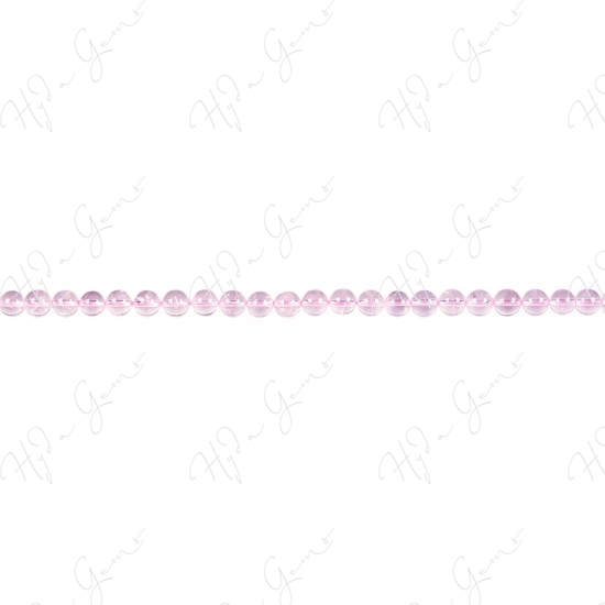 Madagascar Rose Quartz Round Beads