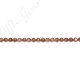 Brown Moonstone Round Beads (2A)