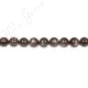 Brown Moonstone Round Beads (2A)