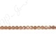 Brown Moonstone Round Beads (2A)