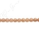 Orange Moonstone Round Beads (AB)