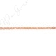 Orange Moonstone Round Beads (2A)